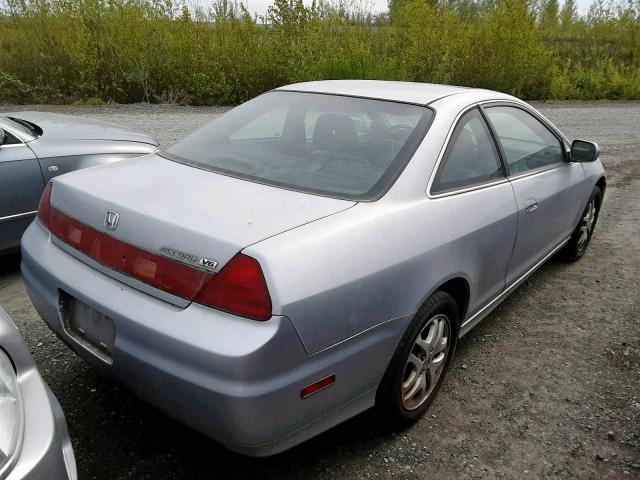 1HGCG22502A001449 - 2002 HONDA ACCORD EX SILVER photo 4