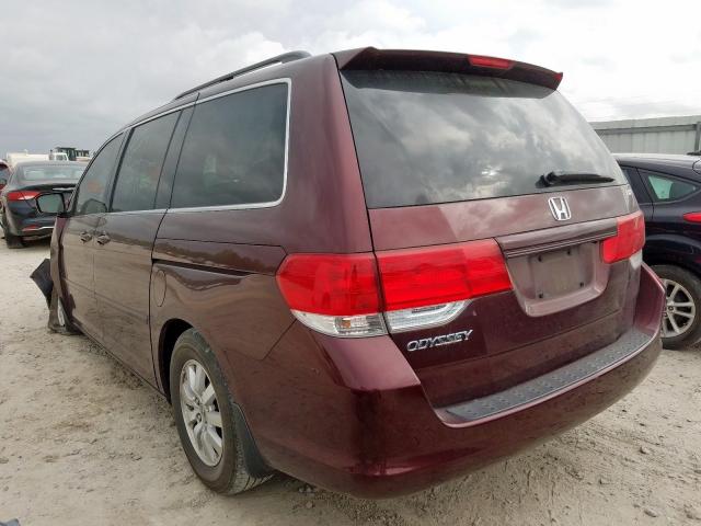 5FNRL38768B040419 - 2008 HONDA ODYSSEY EXL  photo 3