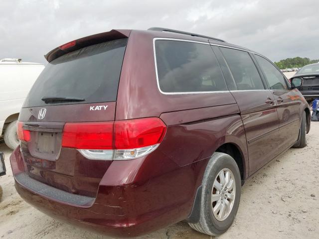 5FNRL38768B040419 - 2008 HONDA ODYSSEY EXL  photo 4