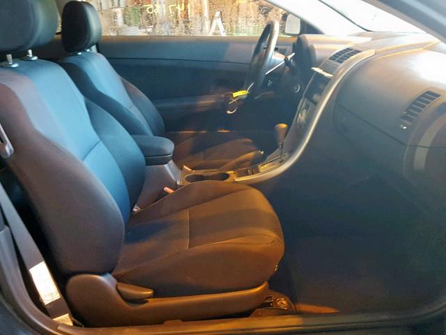 JTKDE177070183804 - 2007 TOYOTA SCION TC BLACK photo 5