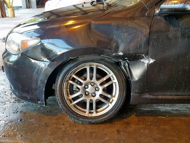 JTKDE177070183804 - 2007 TOYOTA SCION TC BLACK photo 9