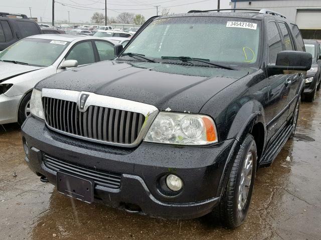 5LMFU28R14LJ10095 - 2004 LINCOLN NAVIGATOR Noir photo 2