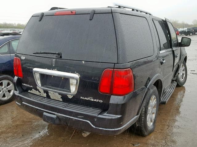 5LMFU28R14LJ10095 - 2004 LINCOLN NAVIGATOR Noir photo 4