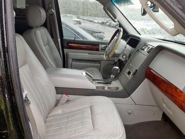 5LMFU28R14LJ10095 - 2004 LINCOLN NAVIGATOR Noir photo 5