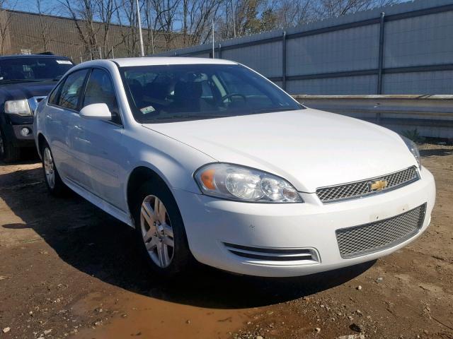 2G1WB5E37G1183182 - 2016 CHEVROLET IMPALA LIM WHITE photo 1