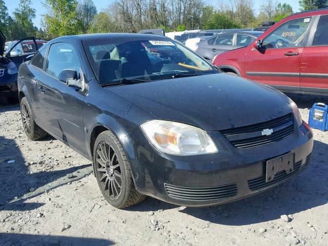 1G1AL15F567806942 - 2006 CHEVROLET COBALT LT BLACK photo 1