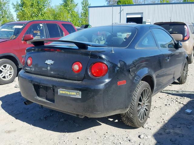 1G1AL15F567806942 - 2006 CHEVROLET COBALT LT BLACK photo 4