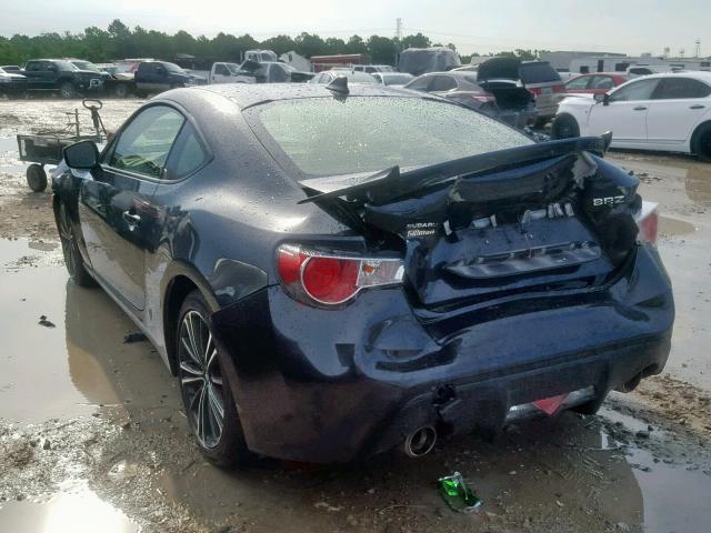 JF1ZCAC18G9604819 - 2016 SUBARU BRZ 2.0 LI BLACK photo 3