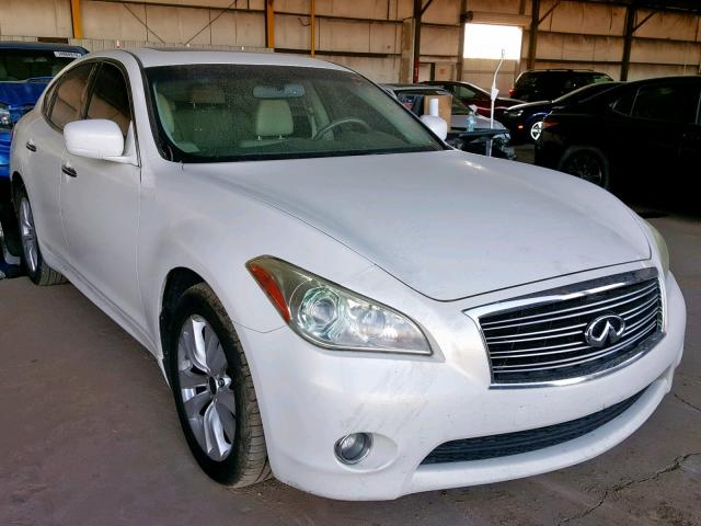 JN1AY1AR6BM570244 - 2011 INFINITI M56 X WHITE photo 1