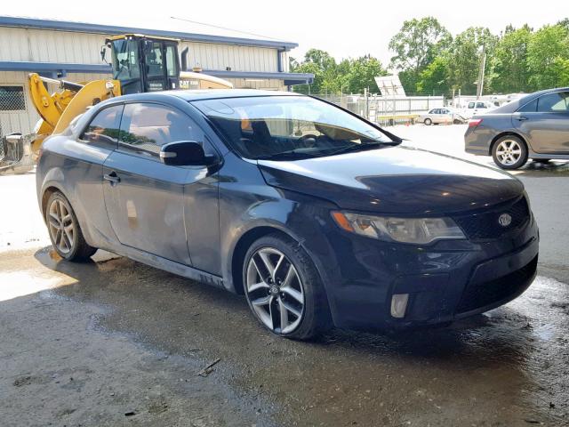 KNAFW6A30A5123206 - 2010 KIA FORTE SX BLACK photo 1