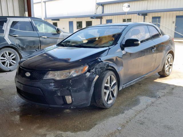 KNAFW6A30A5123206 - 2010 KIA FORTE SX BLACK photo 2