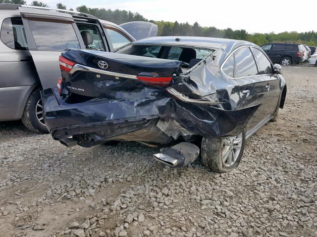 4T1BK1EB1FU164180 - 2015 TOYOTA AVALON XLE BLACK photo 4