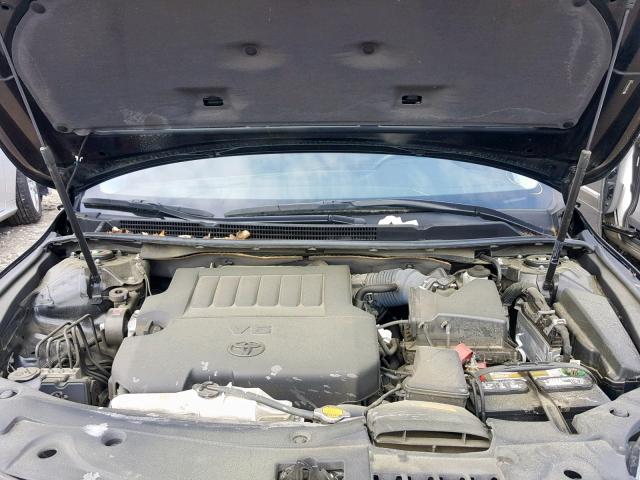 4T1BK1EB1FU164180 - 2015 TOYOTA AVALON XLE BLACK photo 7