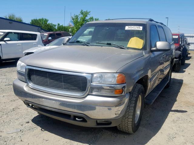 3GKFK16T71G149910 - 2001 GMC YUKON XL K GRAY photo 2