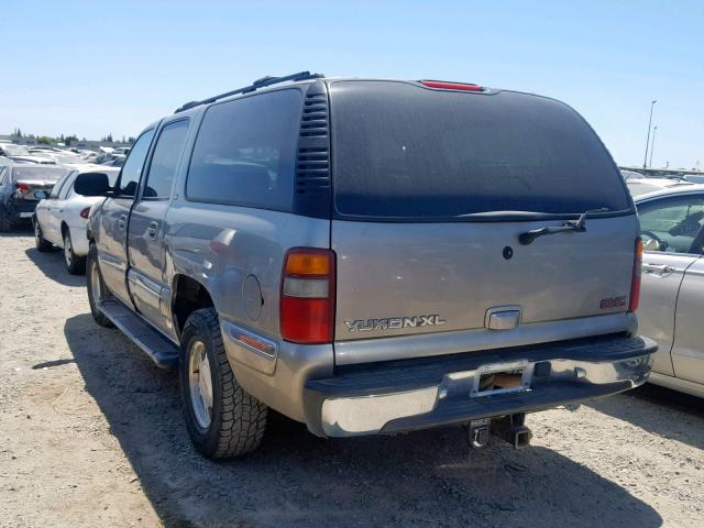 3GKFK16T71G149910 - 2001 GMC YUKON XL K GRAY photo 3