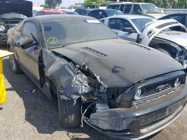 1ZVBP8CF7D5232393 - 2013 FORD MUSTANG GT BLACK photo 1