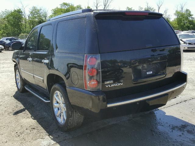 1GKFK03289R252285 - 2009 GMC YUKON DENA BLACK photo 3