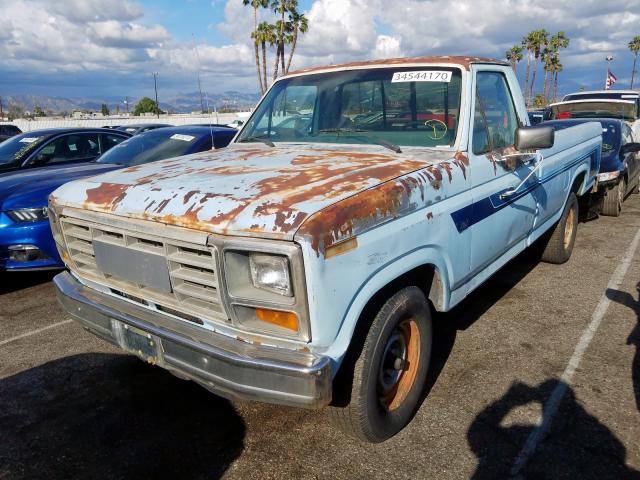 1FTCF15Y8GPB63366 - 1986 FORD F150  photo 2