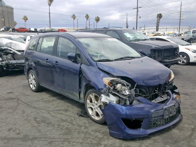 JM1CR2WL9A0373961 - 2010 MAZDA 5 BLUE photo 1