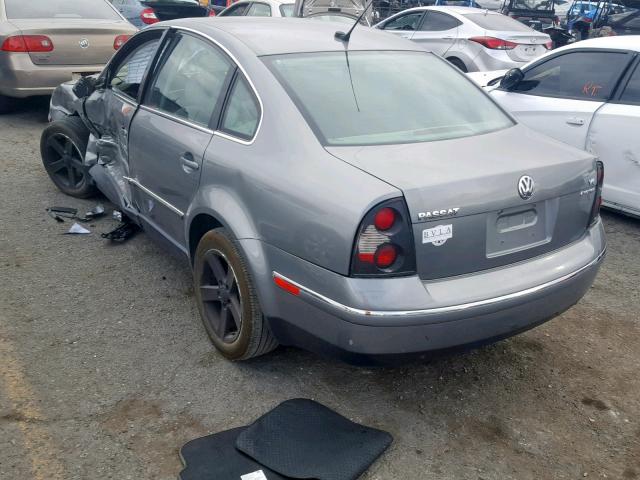 WVWTH63B94P148683 - 2004 VOLKSWAGEN PASSAT GLX Gümüş foto 3