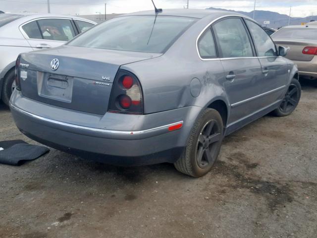 WVWTH63B94P148683 - 2004 VOLKSWAGEN PASSAT GLX Gümüş foto 4