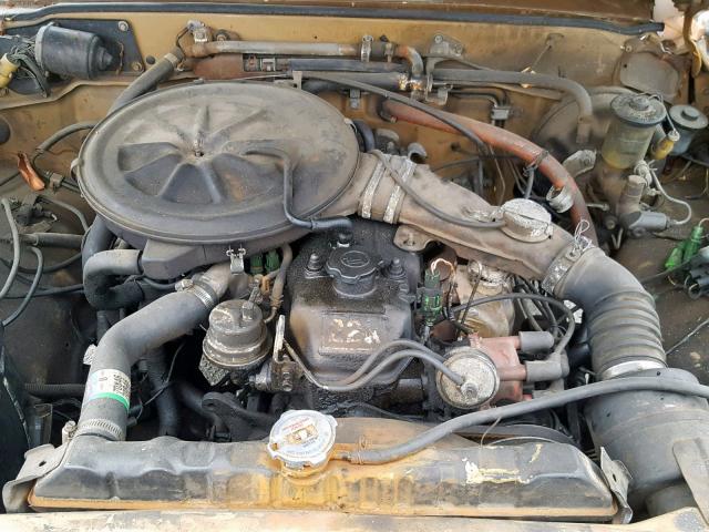 JT4RN44S0D1121851 - 1983 TOYOTA PICKUP 1/2 BROWN photo 7