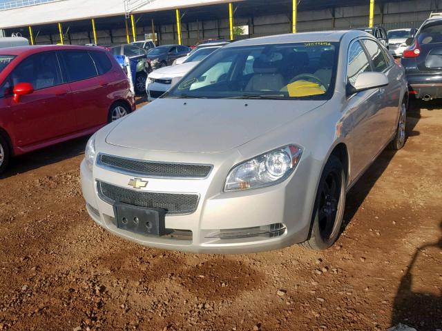 1G1ZH57B29F103623 - 2009 CHEVROLET MALIBU 1LT 银色 照片 2
