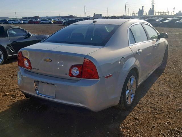 1G1ZH57B29F103623 - 2009 CHEVROLET MALIBU 1LT 银色 照片 4