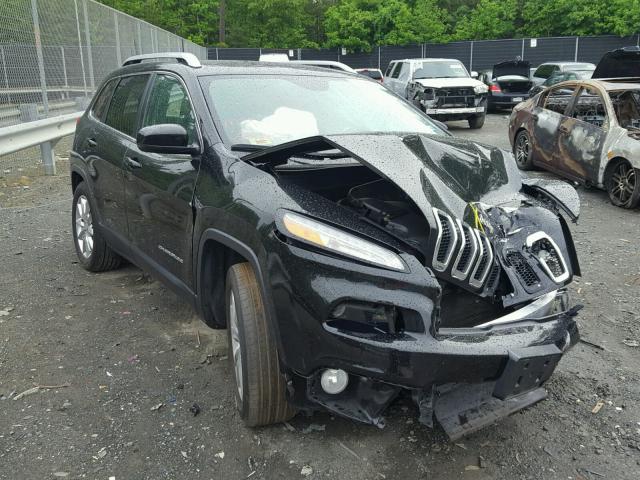 1C4PJMDB7GW151620 - 2016 JEEP CHEROKEE L BLACK photo 1