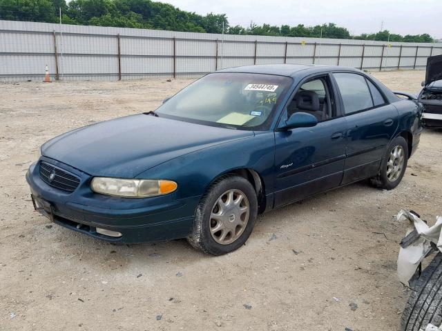 2G4WB52K6X1577349 - 1999 BUICK REGAL LS GREEN photo 2