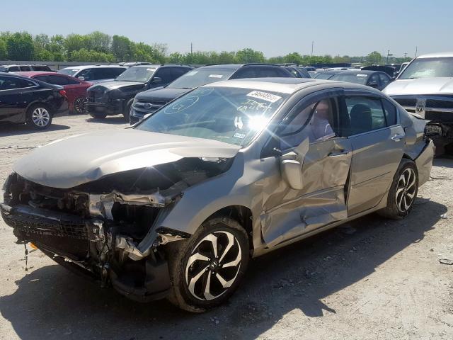 1HGCR2F76GA094572 - 2016 HONDA ACCORD EX  photo 2