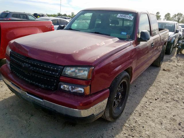 1GCEC19V26Z227583 - 2006 CHEVROLET SILVERADO C1500  photo 2