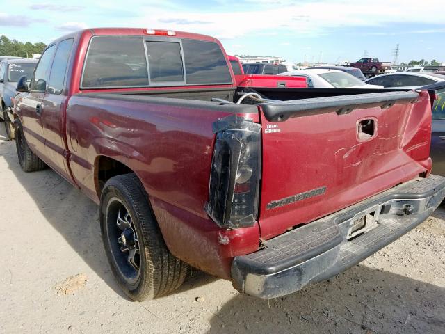 1GCEC19V26Z227583 - 2006 CHEVROLET SILVERADO C1500  photo 3