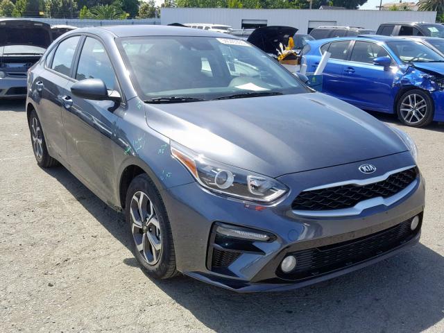 3KPF24AD4KE076442 - 2019 KIA FORTE FE GRAY photo 1