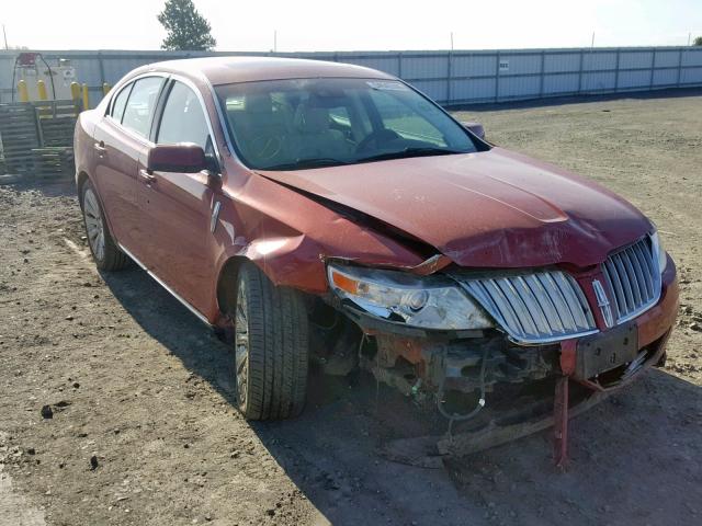 1LNHM94R99G628529 - 2009 LINCOLN MKS RED photo 1