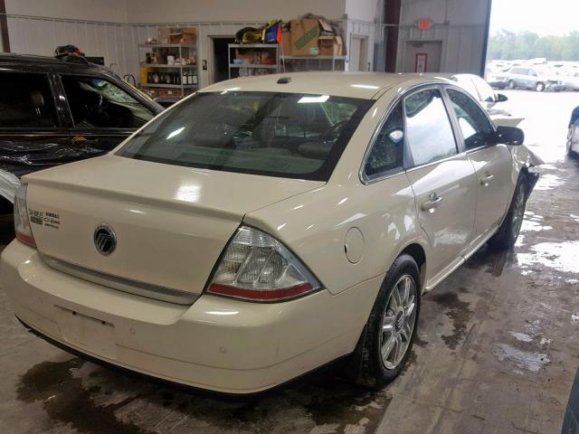 1MEHM42W69G629359 - 2009 MERCURY SABLE PREM WHITE photo 4