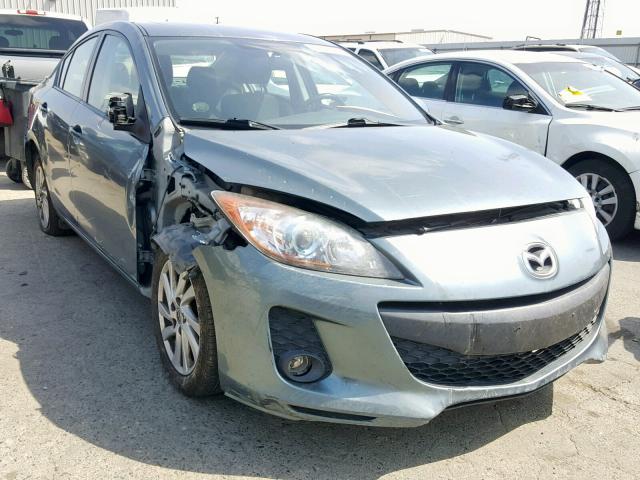 JM1BL1V85C1556484 - 2012 MAZDA 3 I TEAL photo 1