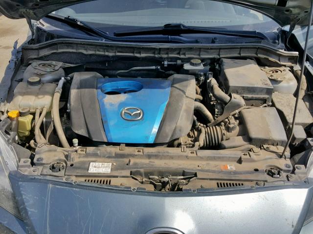 JM1BL1V85C1556484 - 2012 MAZDA 3 I TEAL photo 7