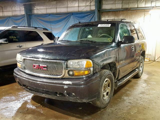 1GKEK63U43J298315 - 2003 GMC YUKON DENA TEAL photo 2