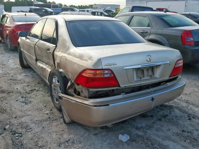 JH4KA9651YC007741 - 2000 ACURA 3.5RL TAN photo 3