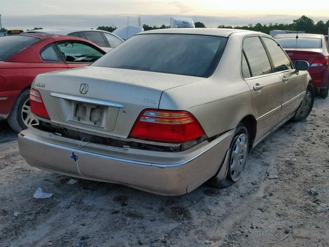 JH4KA9651YC007741 - 2000 ACURA 3.5RL TAN photo 4