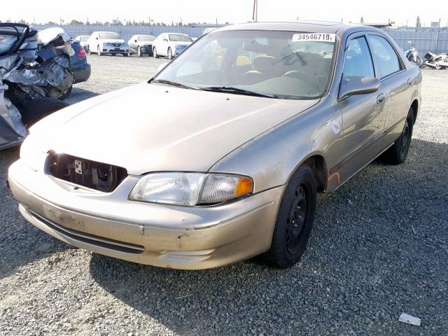 1YVGF22C0Y5146424 - 2000 MAZDA 626 ES GOLD photo 2