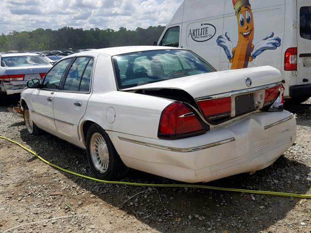 2MEFM75W9XX696159 - 1999 MERCURY GRAND MARQ WHITE photo 3