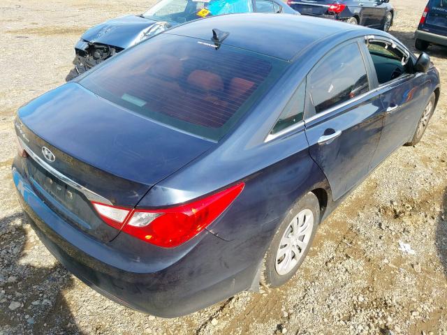 5NPEB4AC6BH148529 - 2011 HYUNDAI SONATA GLS  photo 4