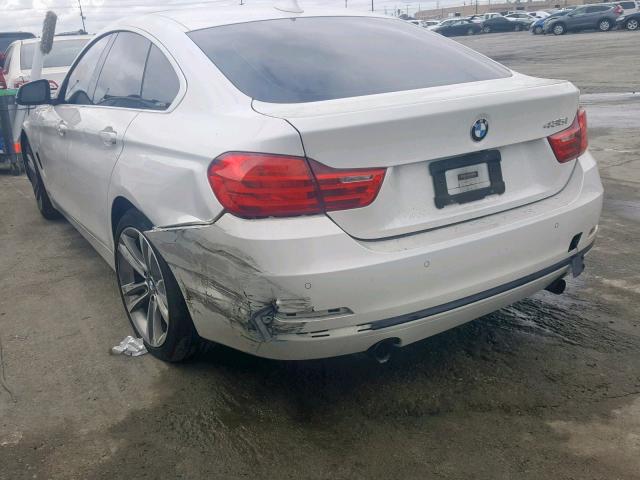 WBA4B1C50GG243170 - 2016 BMW 435 I WHITE photo 3