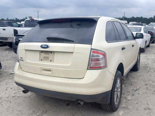 2FMDK36CX8BA74563 - 2008 FORD EDGE SE BEIGE photo 4