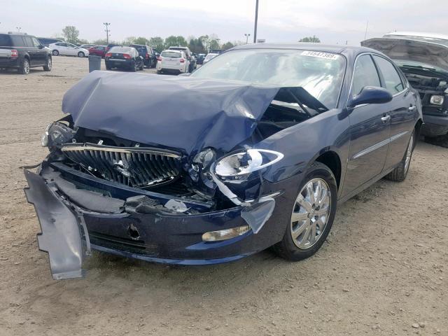 2G4WD582181367812 - 2008 BUICK LACROSSE C BLUE photo 2