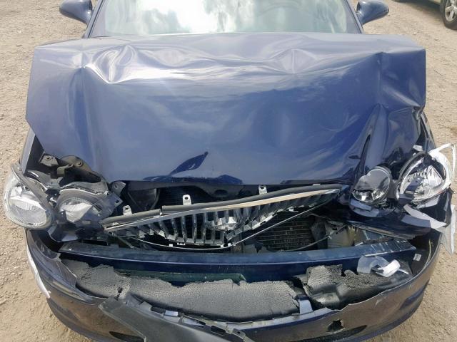 2G4WD582181367812 - 2008 BUICK LACROSSE C BLUE photo 7