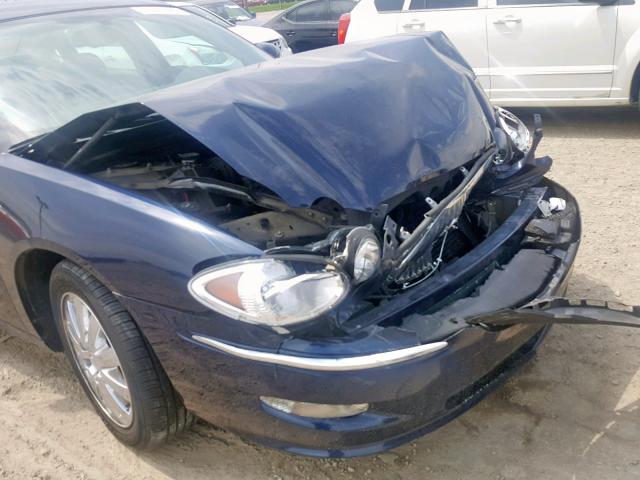 2G4WD582181367812 - 2008 BUICK LACROSSE C BLUE photo 9