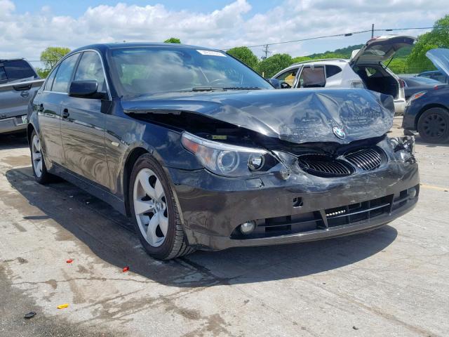 WBANE53566CK86601 - 2006 BMW 525 I BLACK photo 1